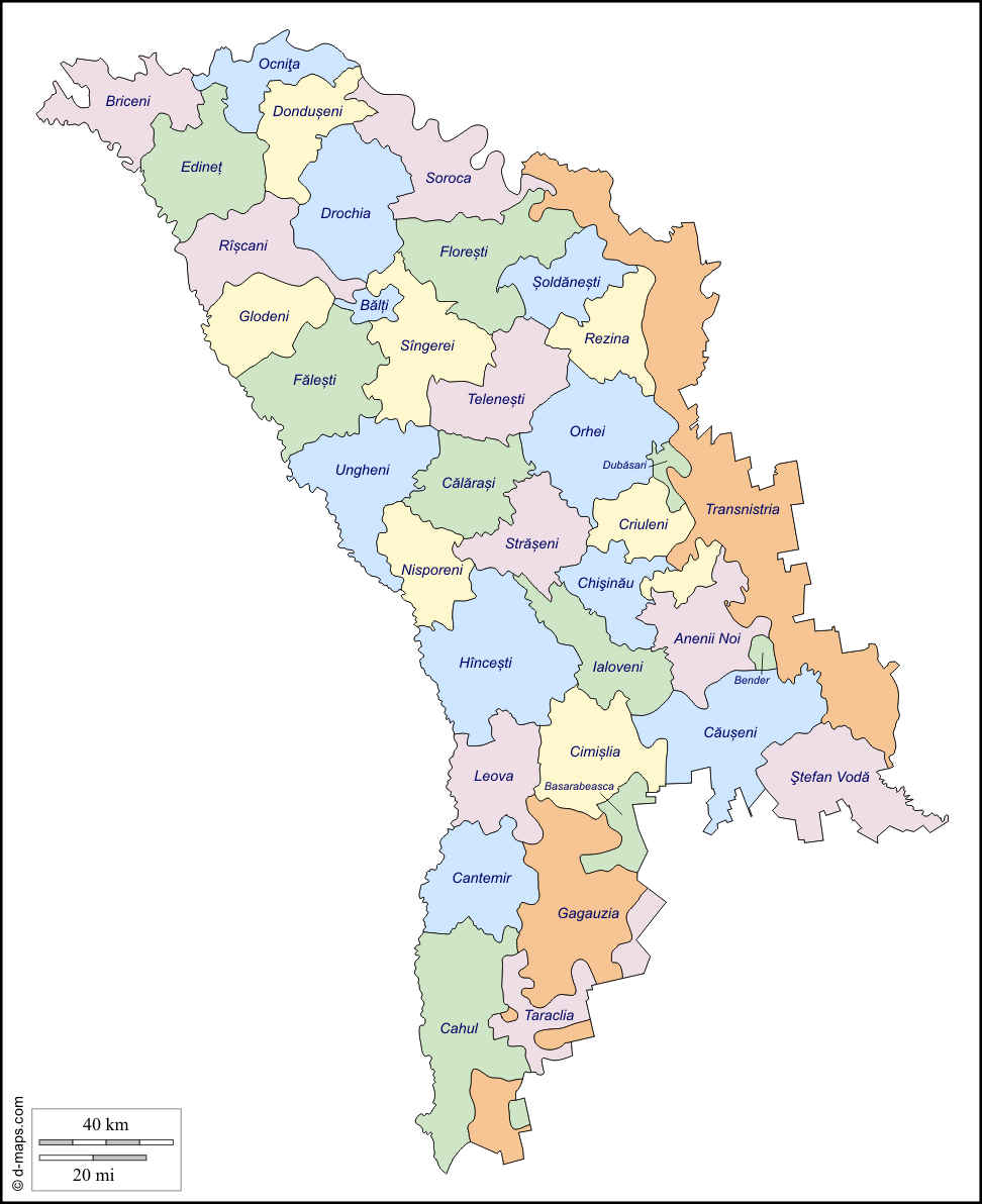Карта молдовы с областями. Карта Молдавии по районам. Карта Молдовы с районами. Карта Молдовы районв. Республика Молдова на карте.
